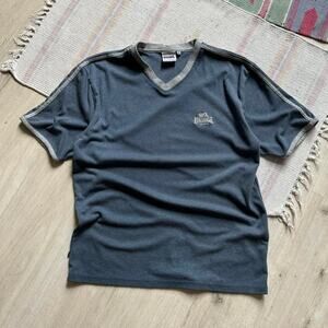 Vintage Y2K Navy Lonsdale London Short Sleeve Jersey Shirt